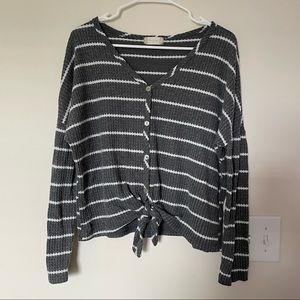 Altar’d State gray long sleeve top Medium